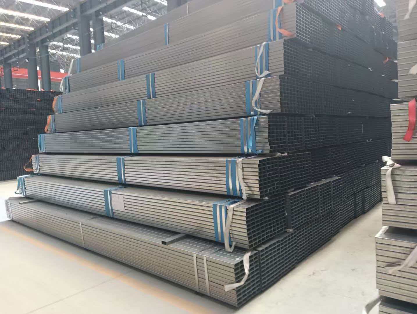Galvanized Quadratum et rectangulum Ferro Pipe