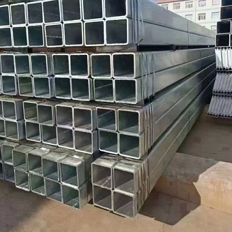 Calidum Dip Galvanized Quadratus et Rectangularis Tubuli