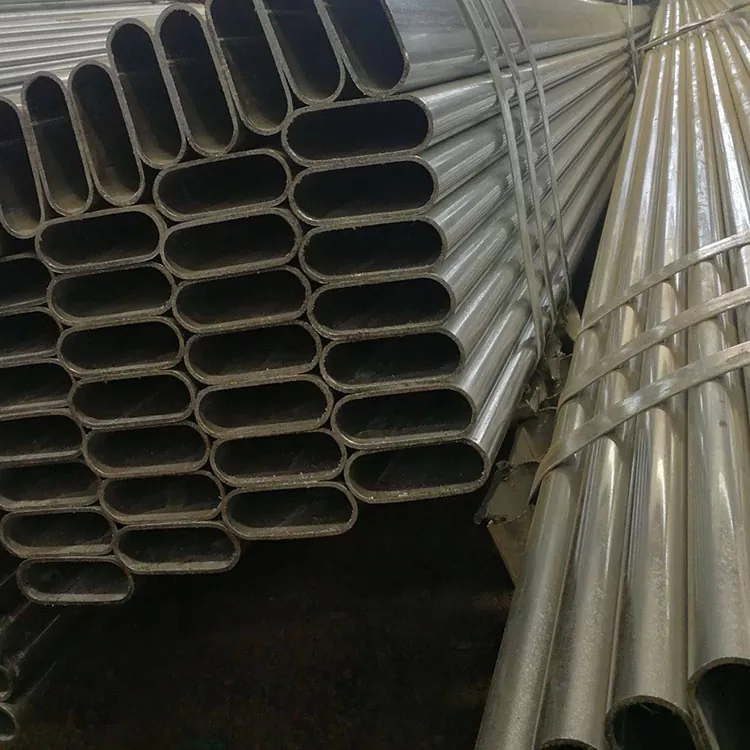 Parvus Diameter Galvanized Oval Tube